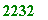 2232